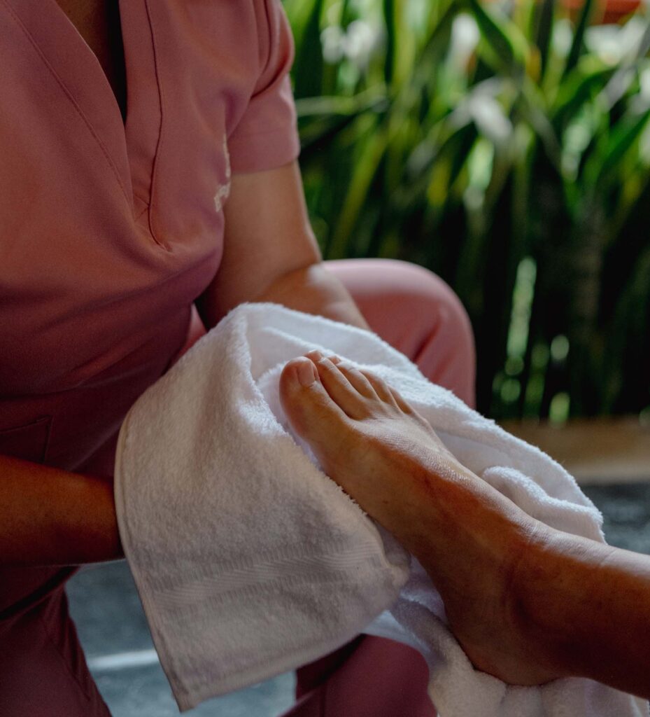 Pedicure at Healing Hands – Physical Therapy, Therapeutic Massages and Spa in Antigua Guatemala