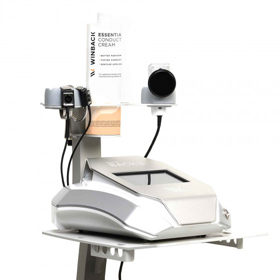 Winback 3 model, French technology present at the Healing Hands Physiotherapy Clinic in Antigua Guatemala. 